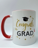 HKUST 2-tone ceramic Mug